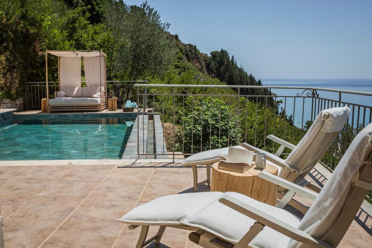 Unique Kefalonia Kalou Cottage Lourdata  Luaran gambar